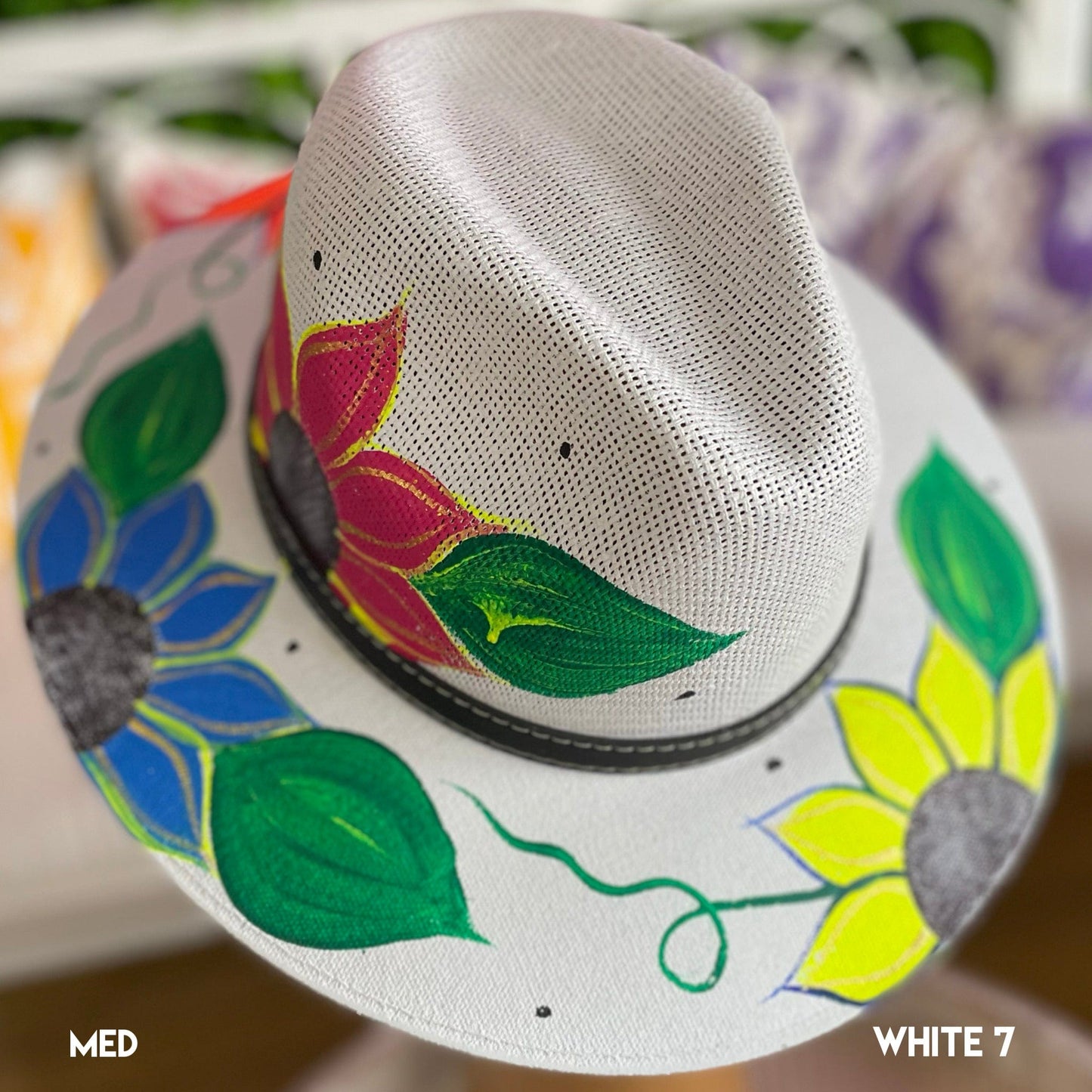 Mexican Hand Painted Sun Hat