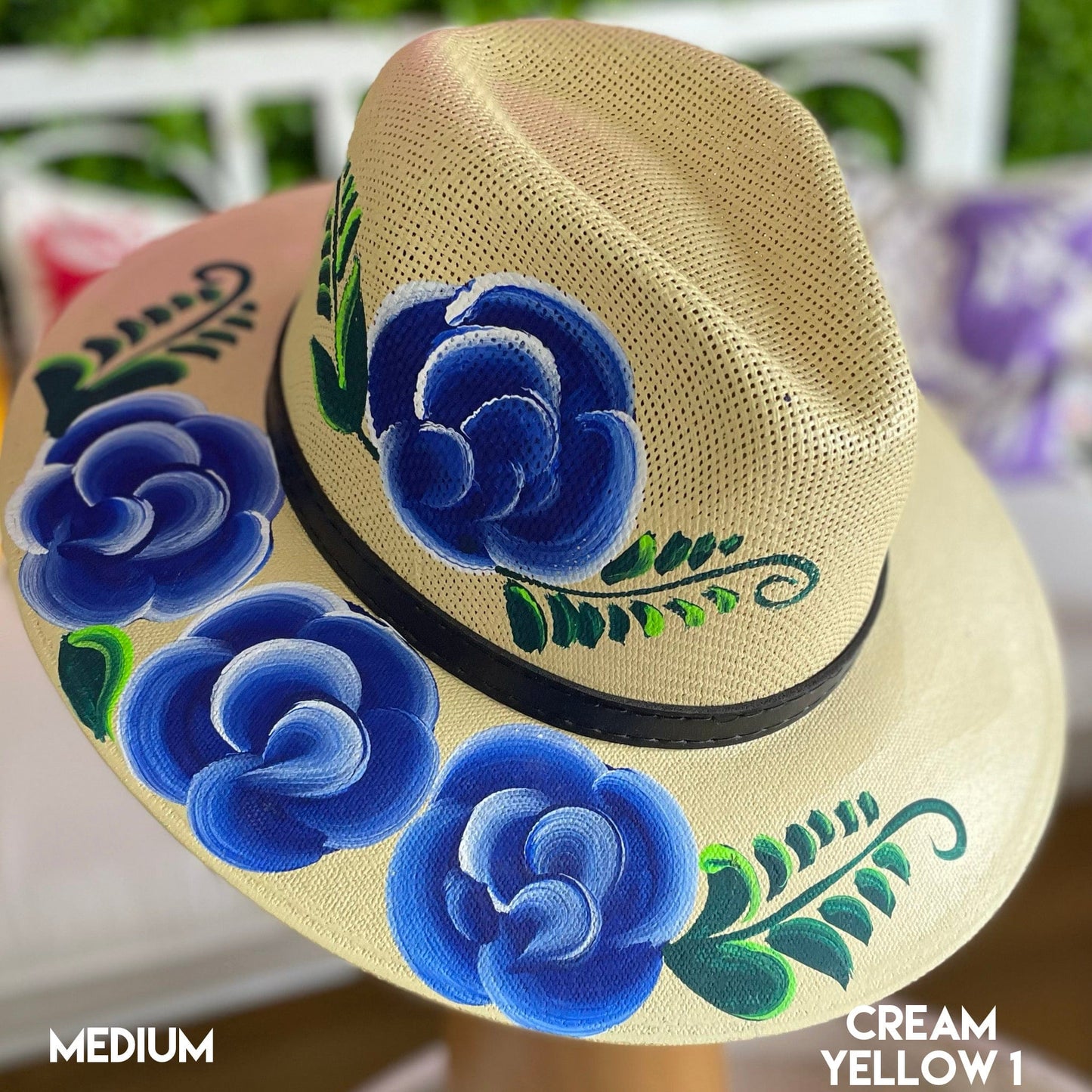 Mexican Hand Painted Sun Hat