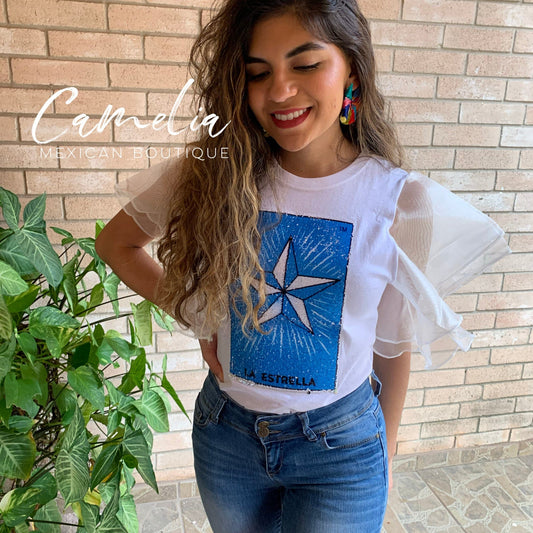 Mexican Loteria Sequence Shirt LA ESTRELLA