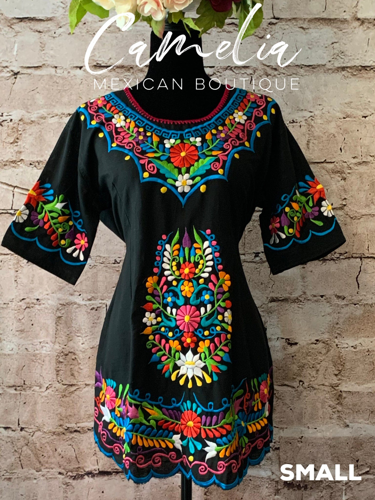 Mexican Mini Dress Daisy