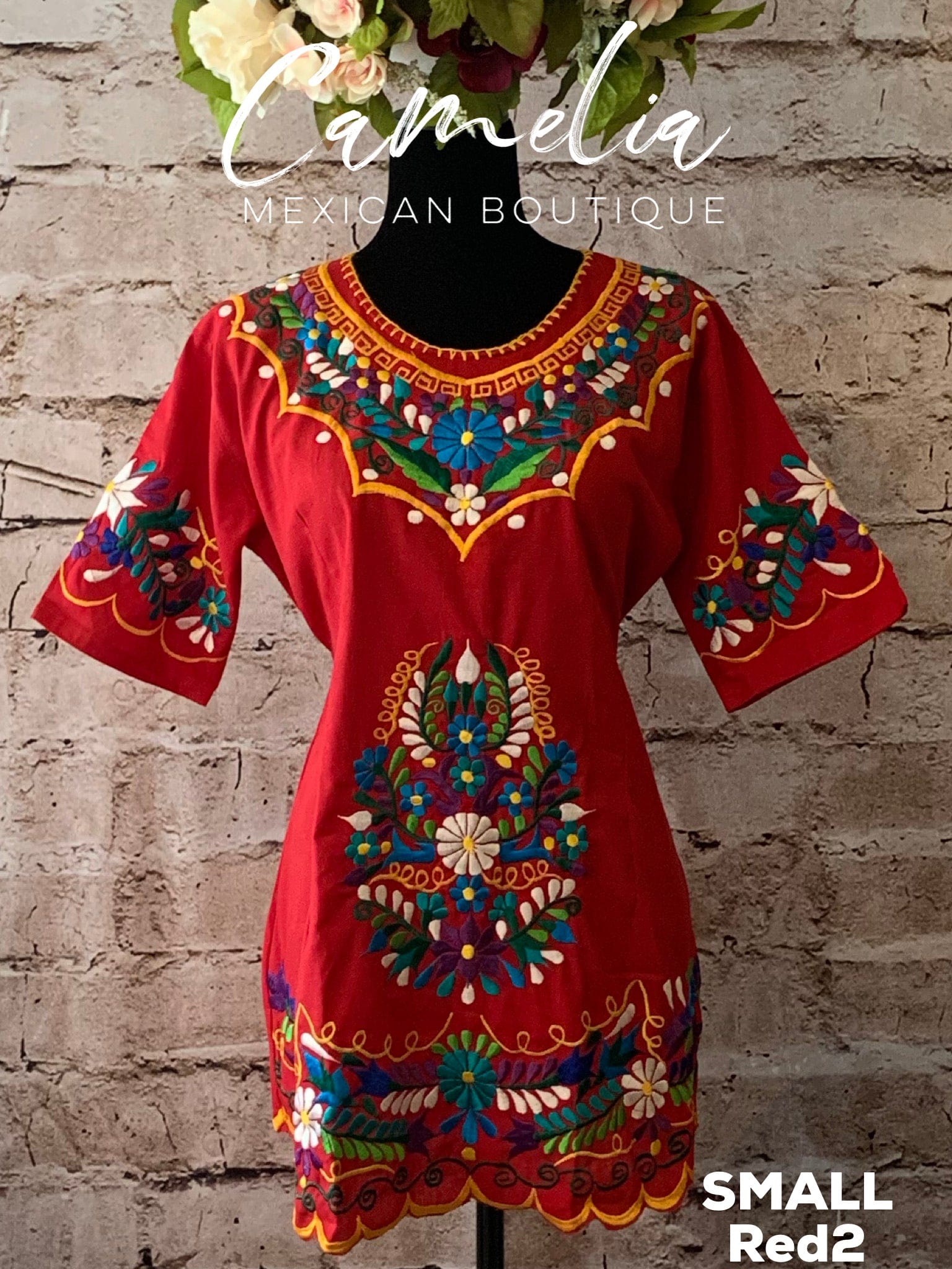 Mexican Mini Dress Daisy