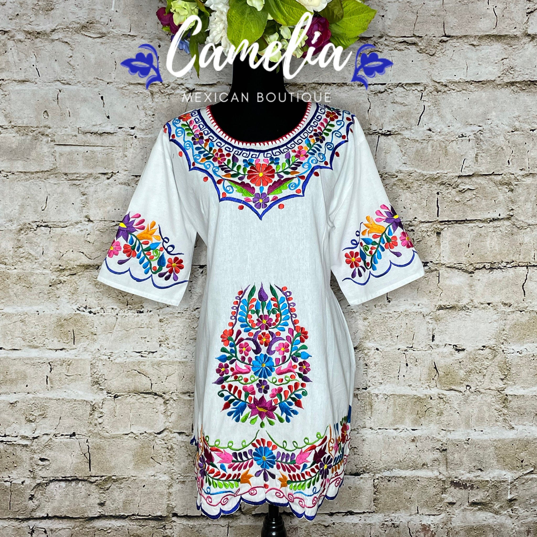 Mexican Mini Dress Daisy