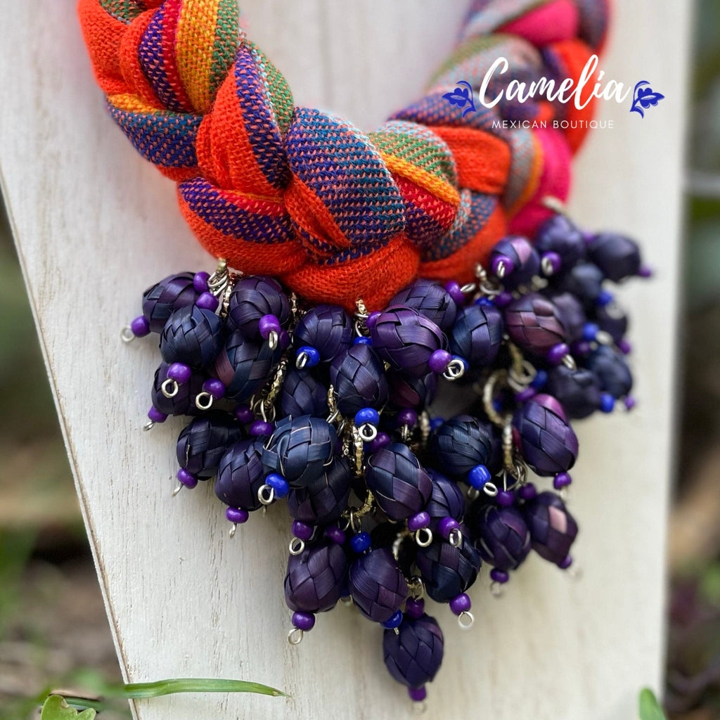 Mexican Palm Necklace Set