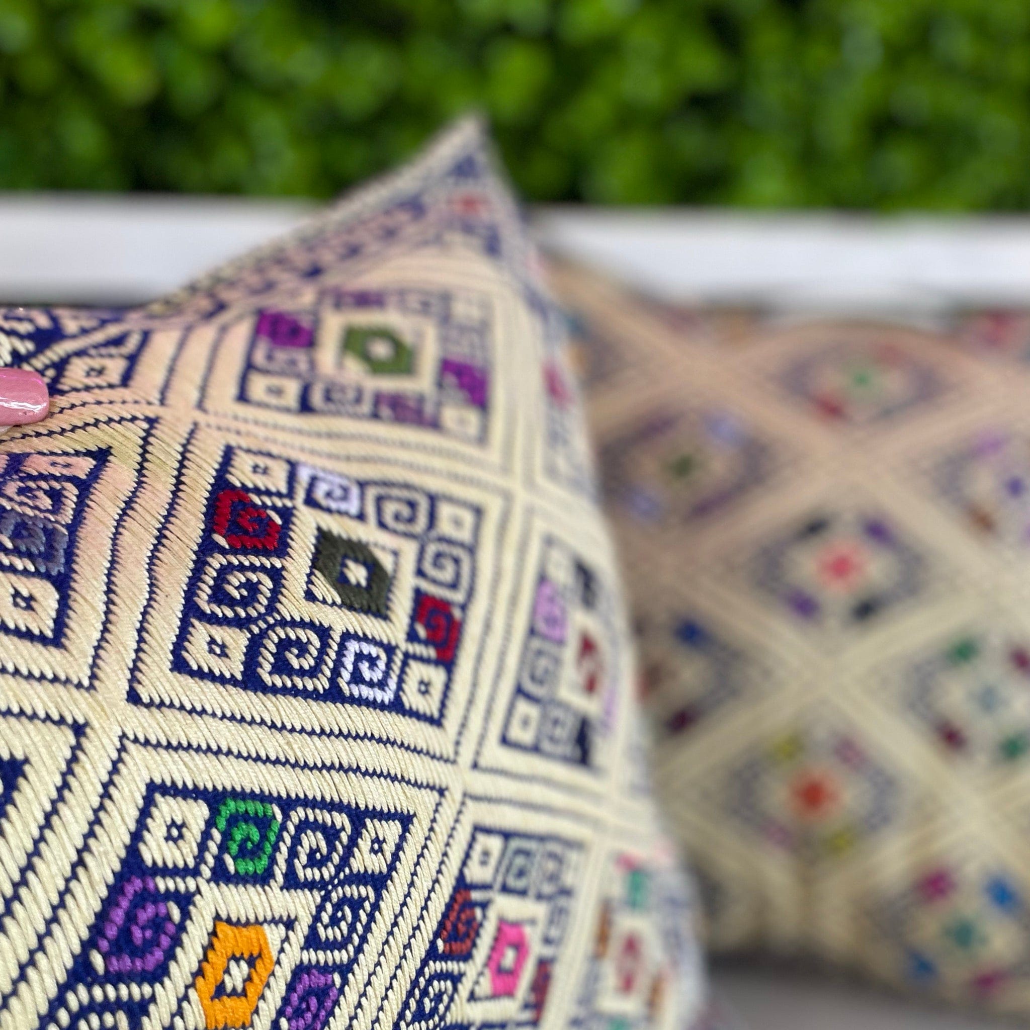 Mexican Pillow Covers Pair - San Andres