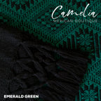 Mexican Poncho with Fringe