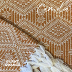 Mexican Poncho with Fringe