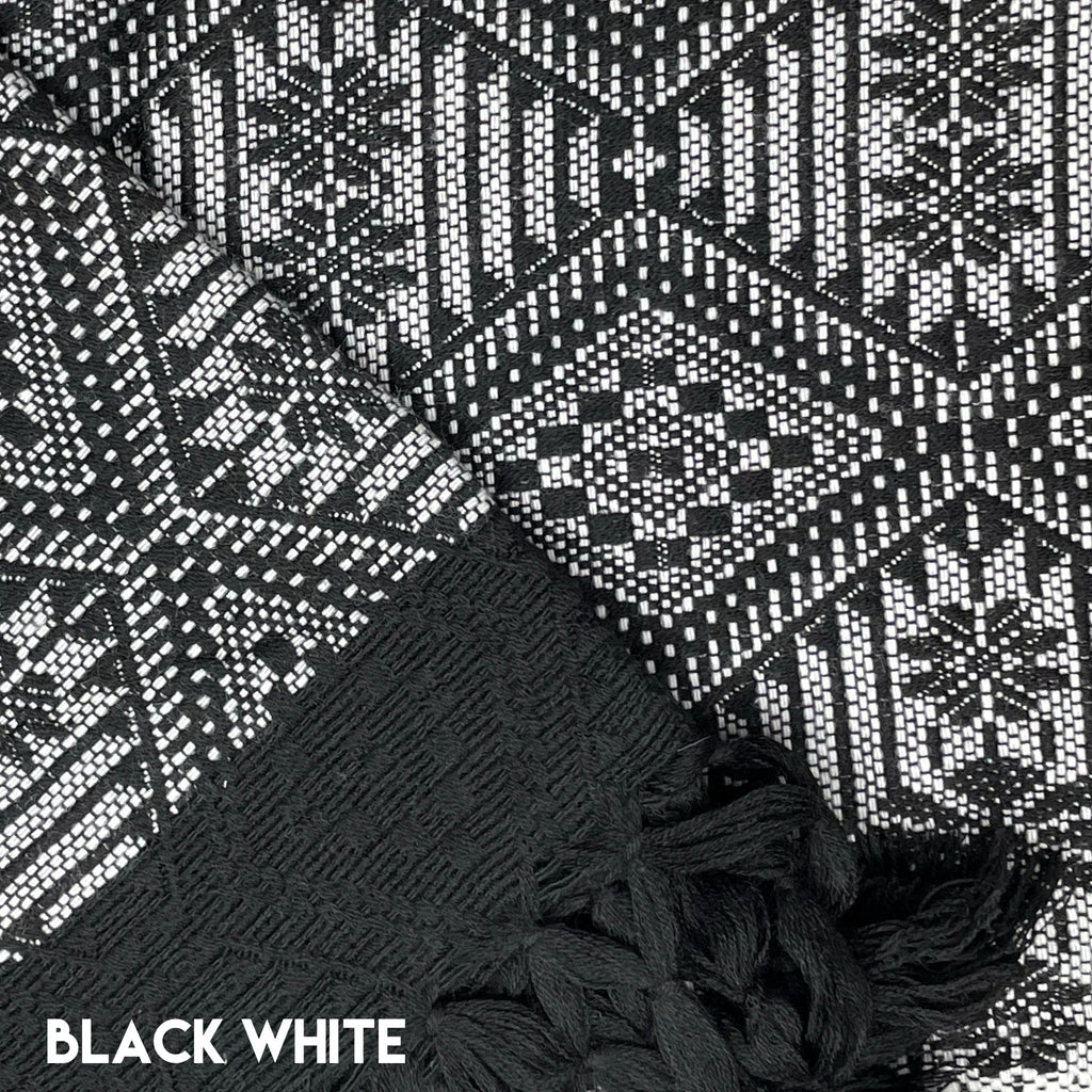 Mexican Poncho with Fringe