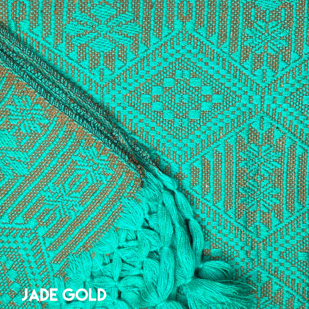 Mexican Poncho with Fringe