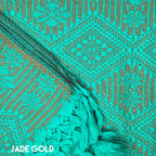 Mexican Poncho with Fringe