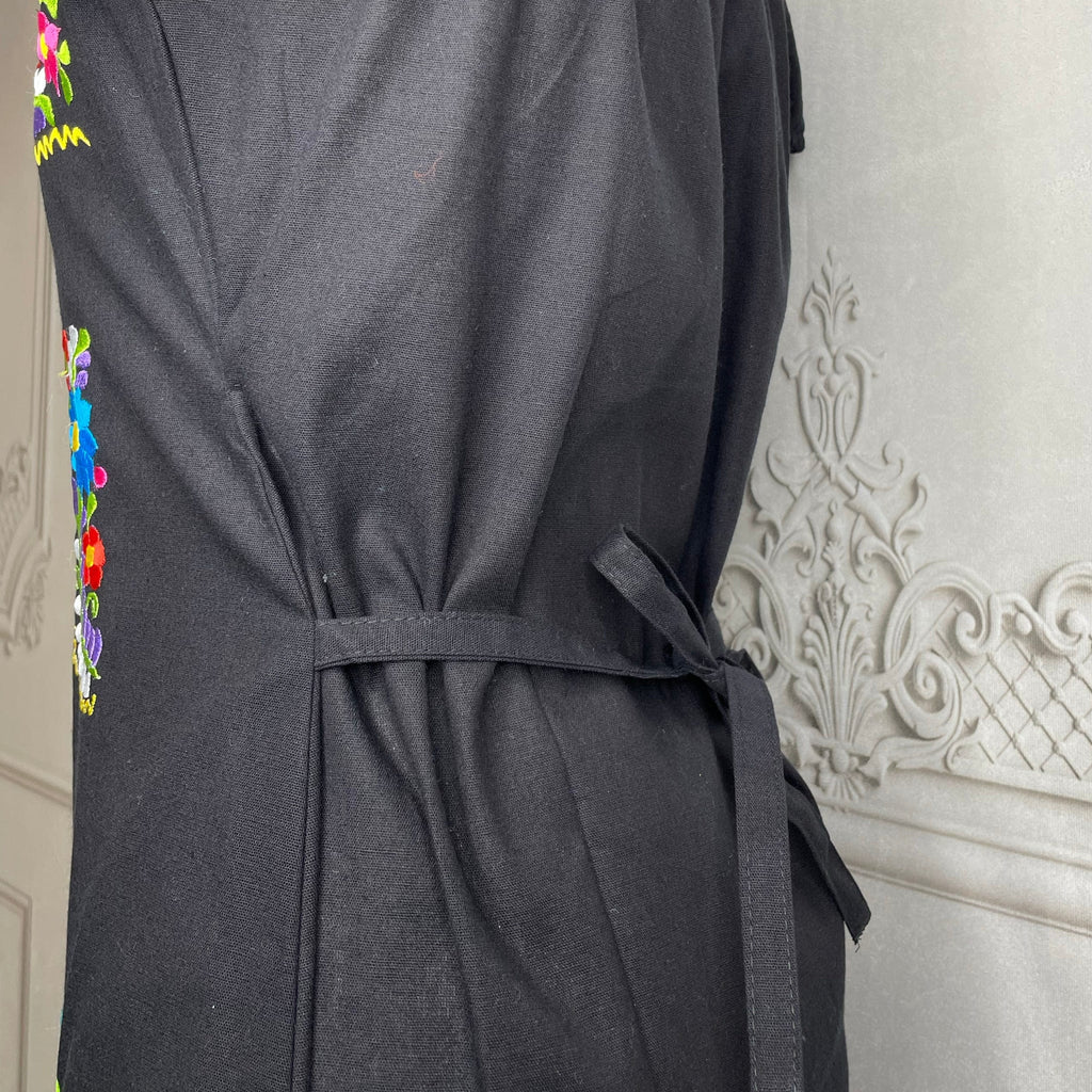 Off Shoulder Elastic Mexican Dress- Daisy