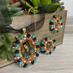Our Lady of Guadalupe Necklace Set - Medium
