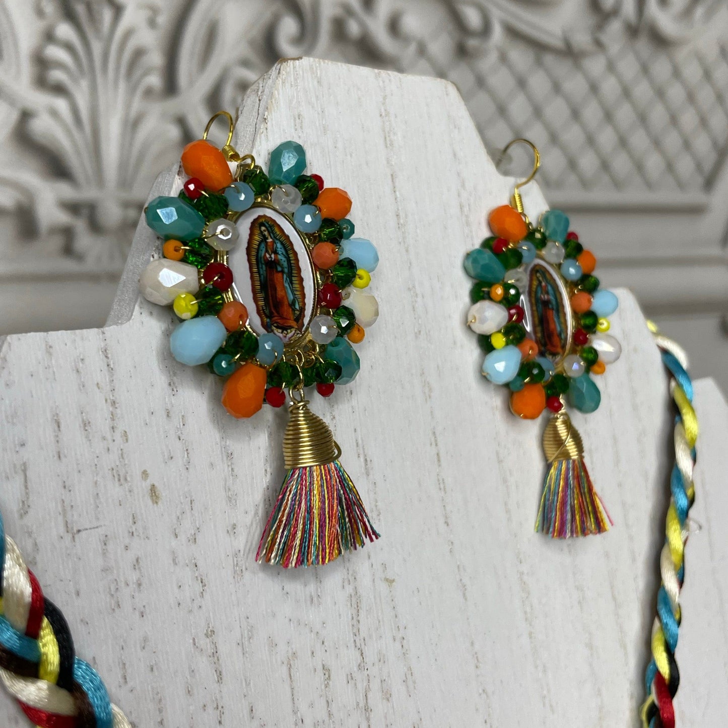 Our Lady of Guadalupe Necklace Set - SMALL