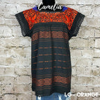 Paloma Loomed Mexican Blouse - 2 Tone