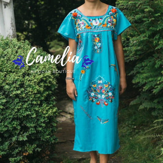 Puebla Dress for Women - Midi Length