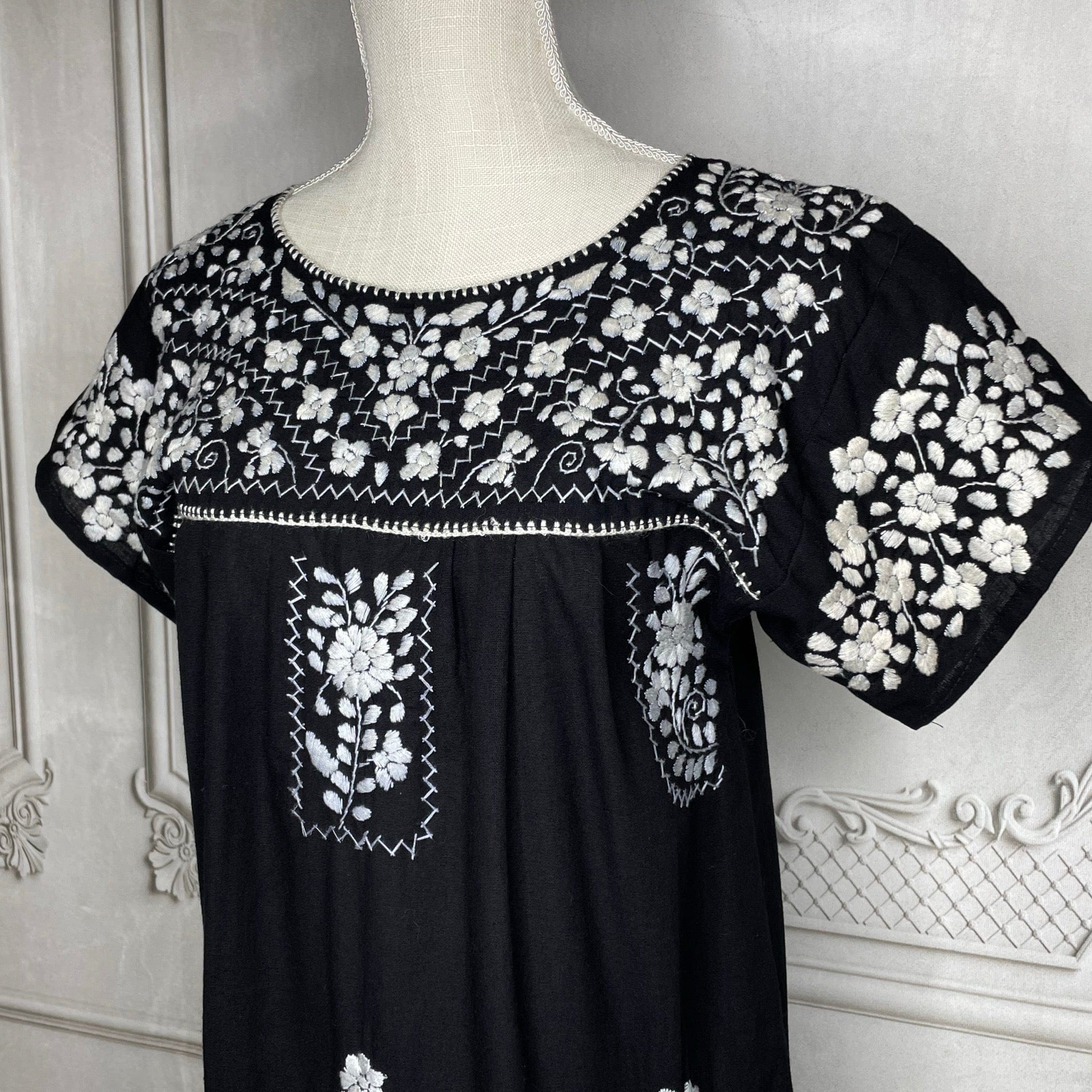 Puebla Maxi Mexican Dress Gala