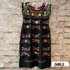 Puebla Sleeveless Dress for Girls Floral