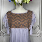 San Andres Butterfly Sleeve Midi Dress