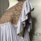 San Andres Butterfly Sleeve Midi Dress