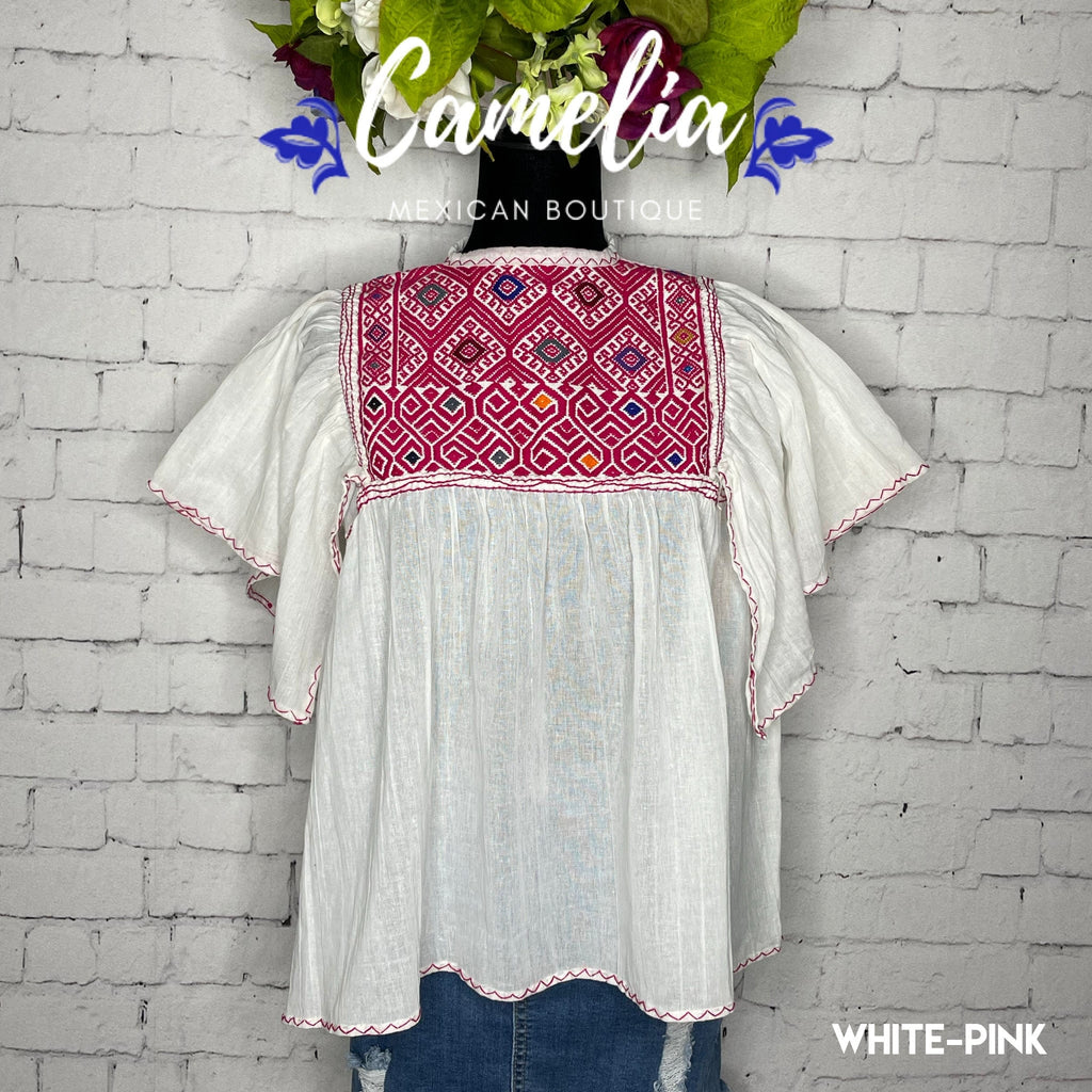 San Andres Elephant Sleeve Mexican Tunic