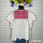 San Andres Elephant Sleeve Mexican Tunic