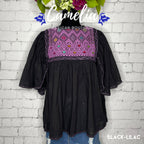 San Andres Elephant Sleeve Mexican Tunic