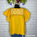 San Andres Elephant Sleeve Mexican Tunic