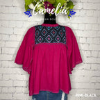 San Andres Elephant Sleeve Mexican Tunic