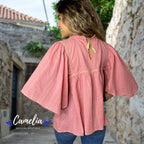 San Andres Elephant Sleeve Mexican Tunic