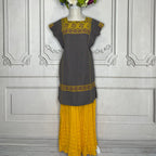 San Andres Huipil Dress - Mini