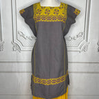 San Andres Huipil Dress - Mini