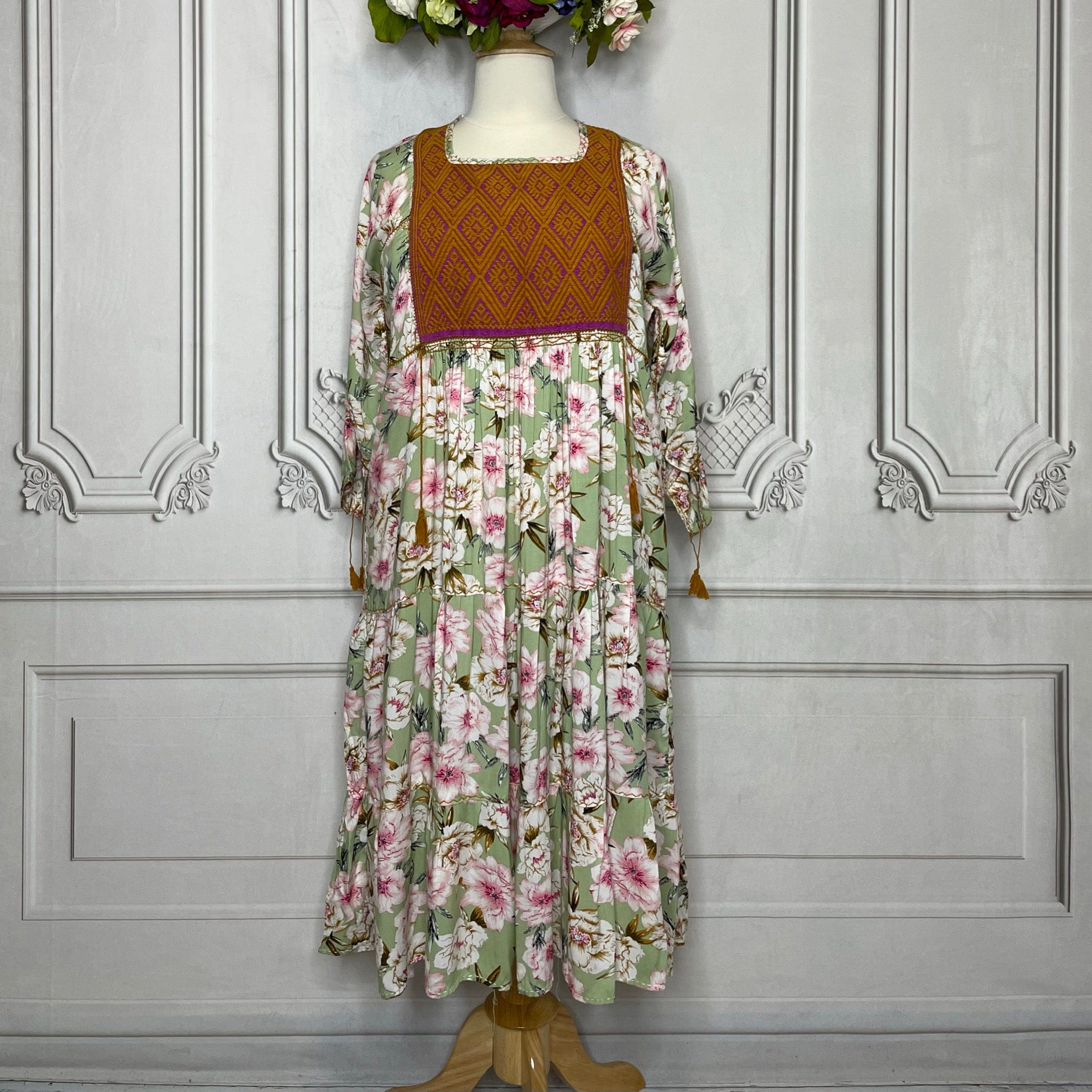 San Andres Midi Dress - PLUS