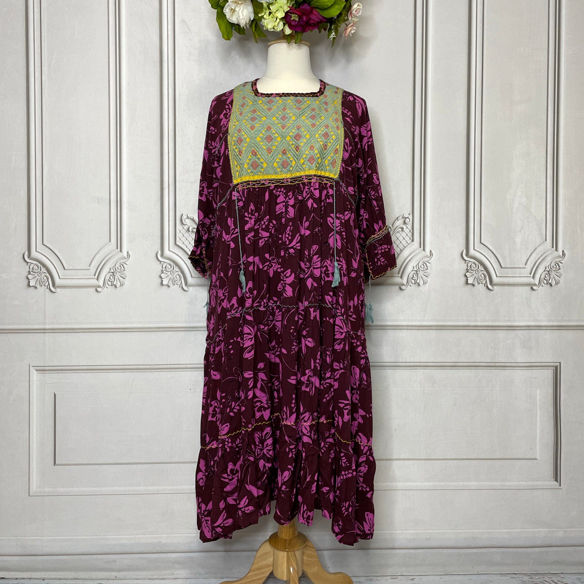 San Andres Midi Dress - PLUS