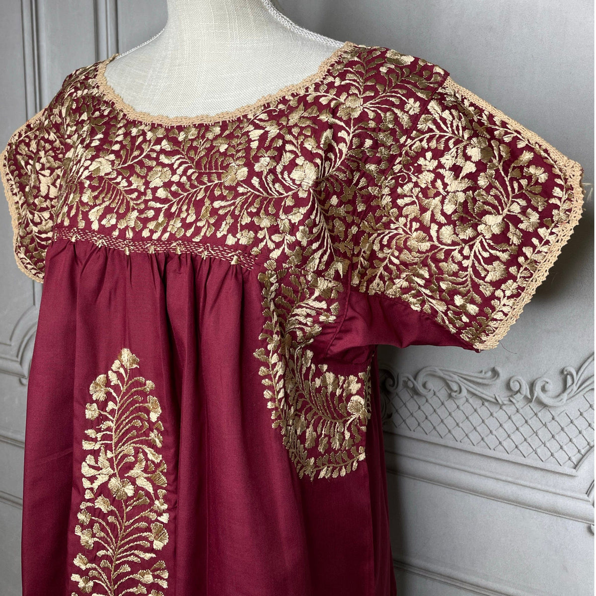 San Antonino Gala Blouse Short Sleeve - Silk