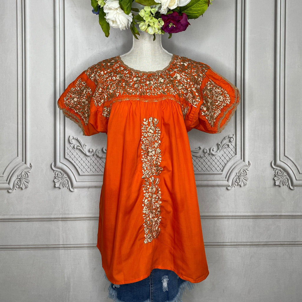 San Antonino Gala Blouse Short Sleeve - Silk
