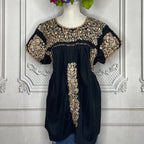 San Antonino Gala Blouse Short Sleeve - Silk