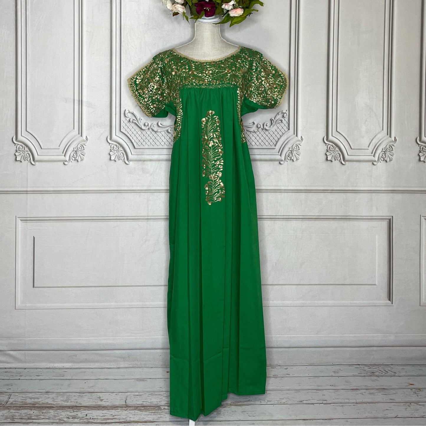 San Antonino Gala Mexican Dress Long