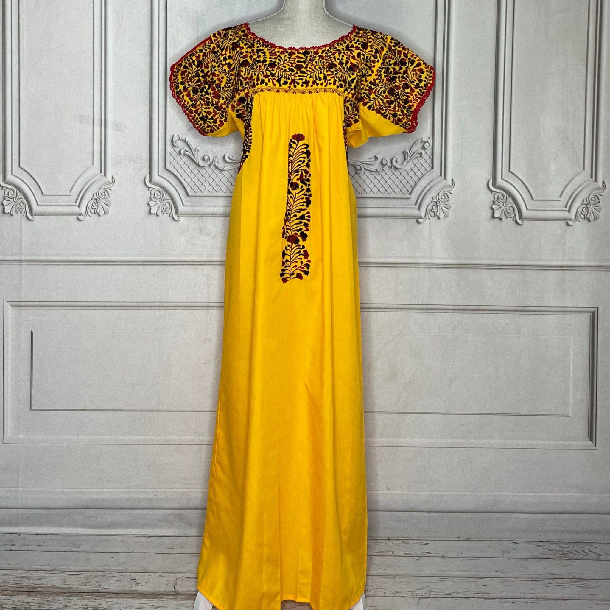 San Antonino Gala Mexican Dress Long