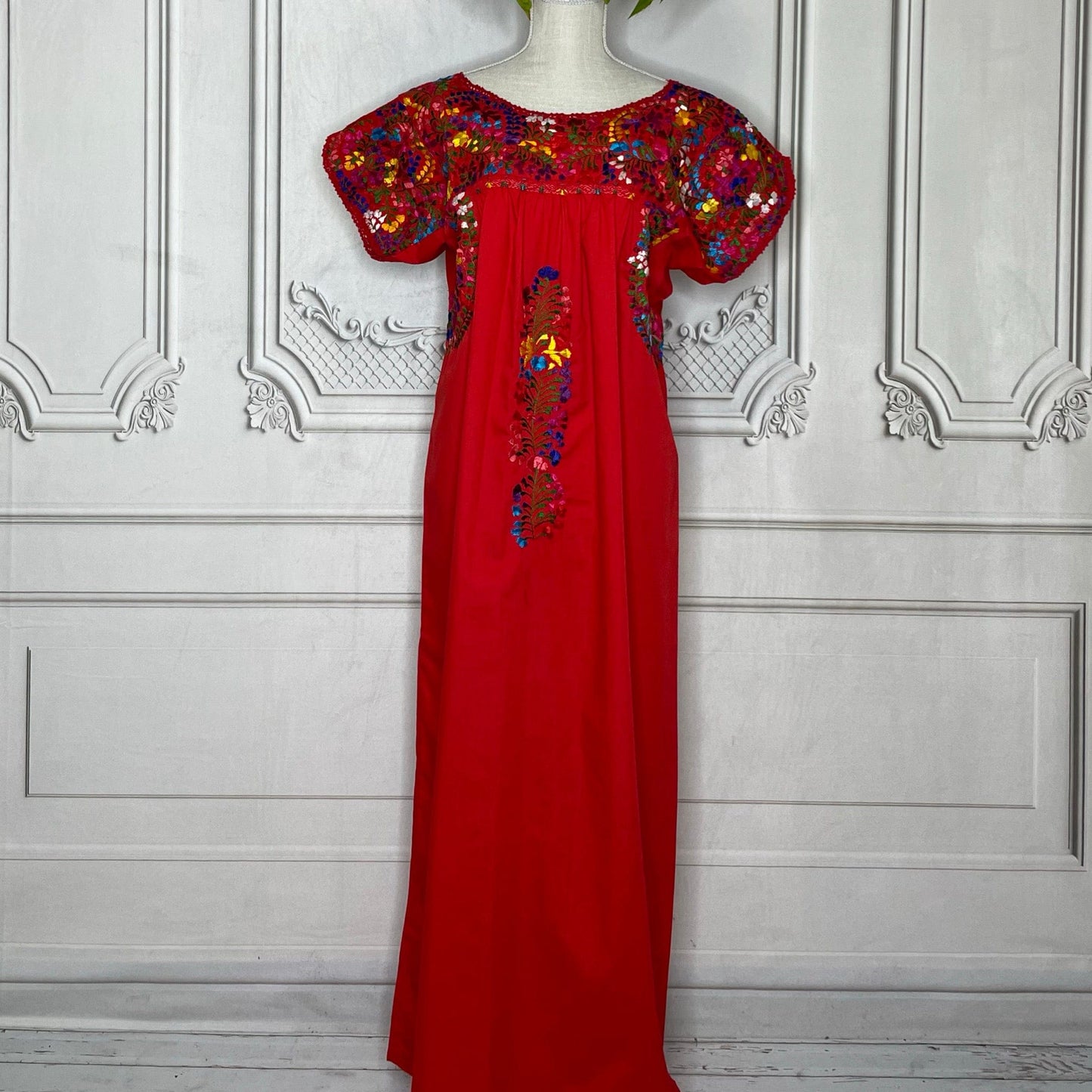 San Antonino Gala Mexican Dress Long