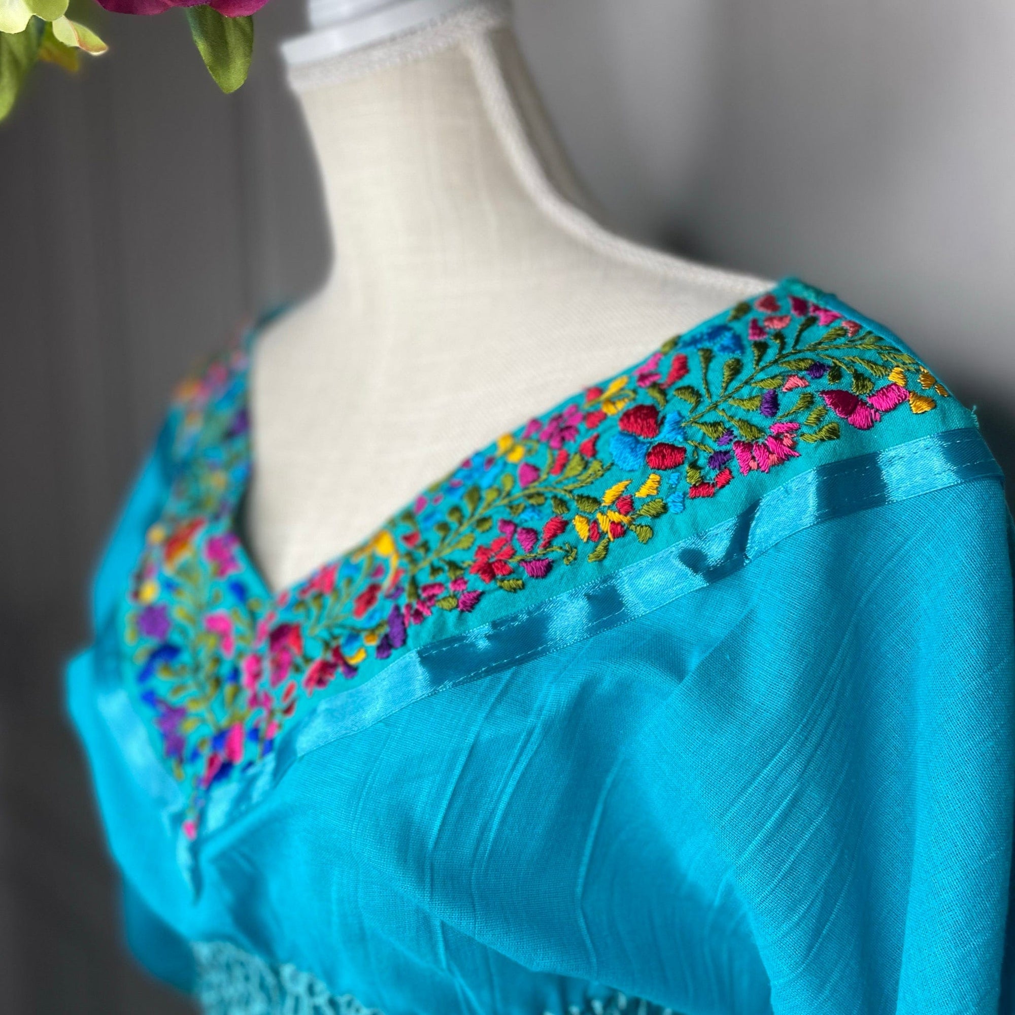 San Antonino Gauze Cover-Up - Butterfly Sleeve