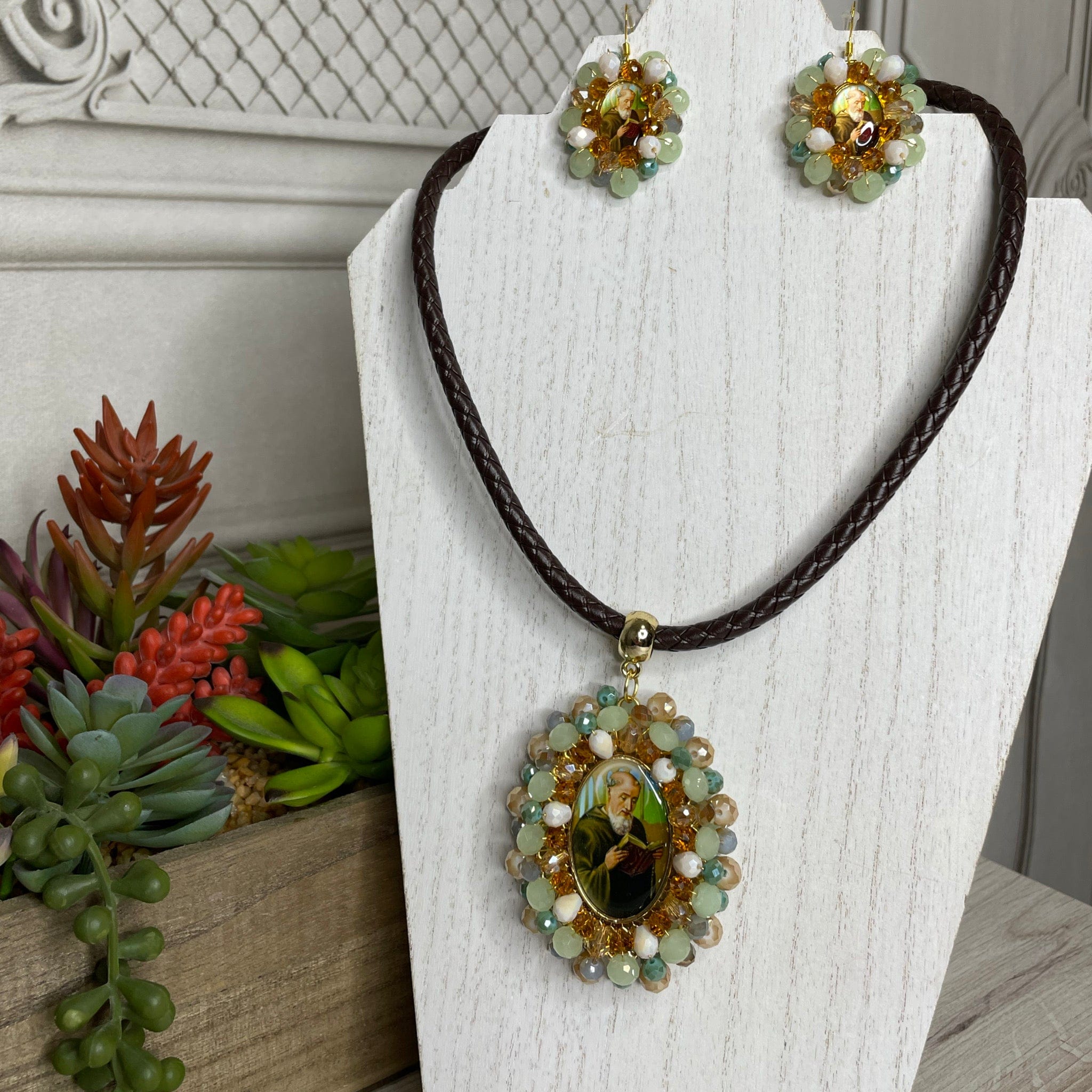 St. Benedict Necklace Set - Large