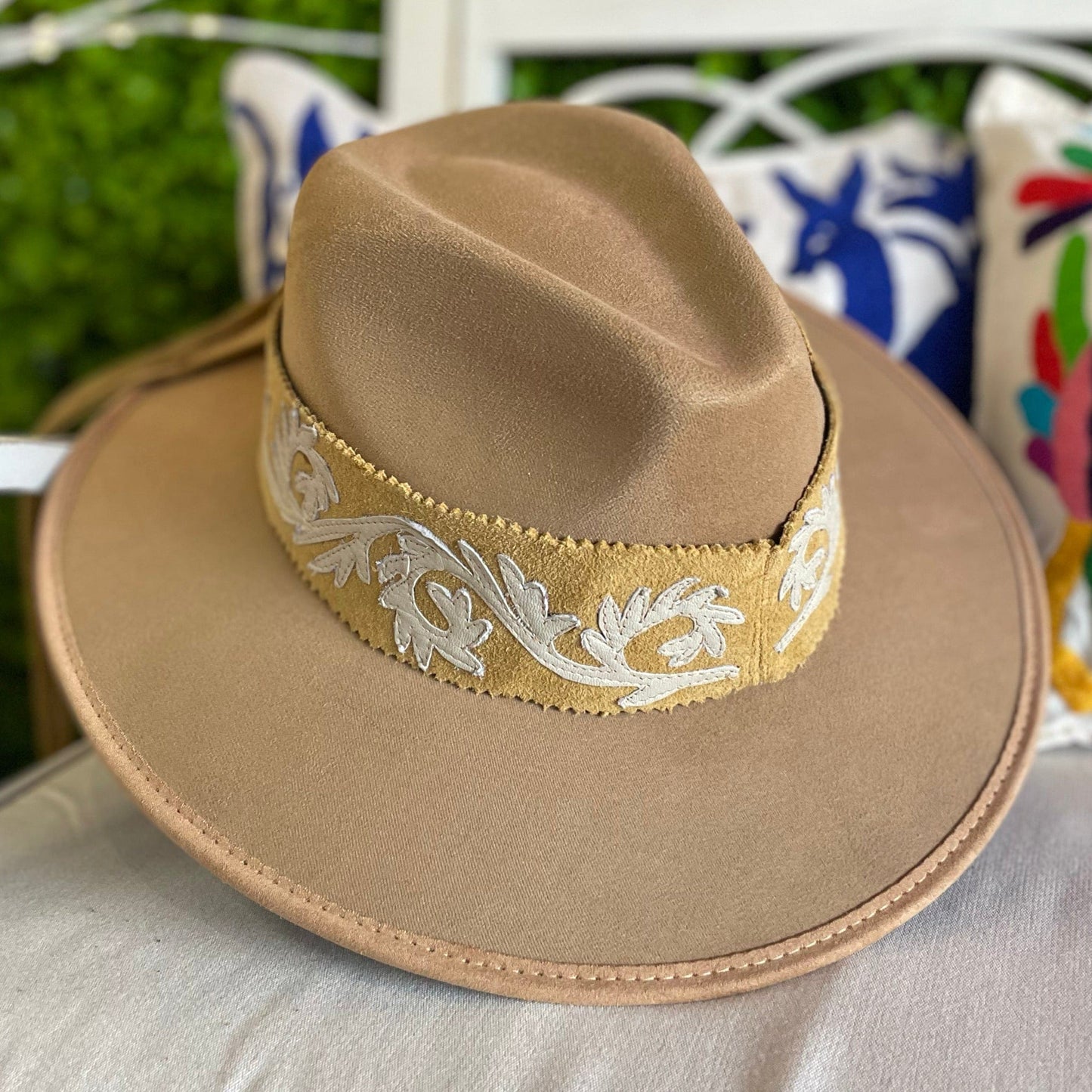 Tamaulipeca Leather Hat Band