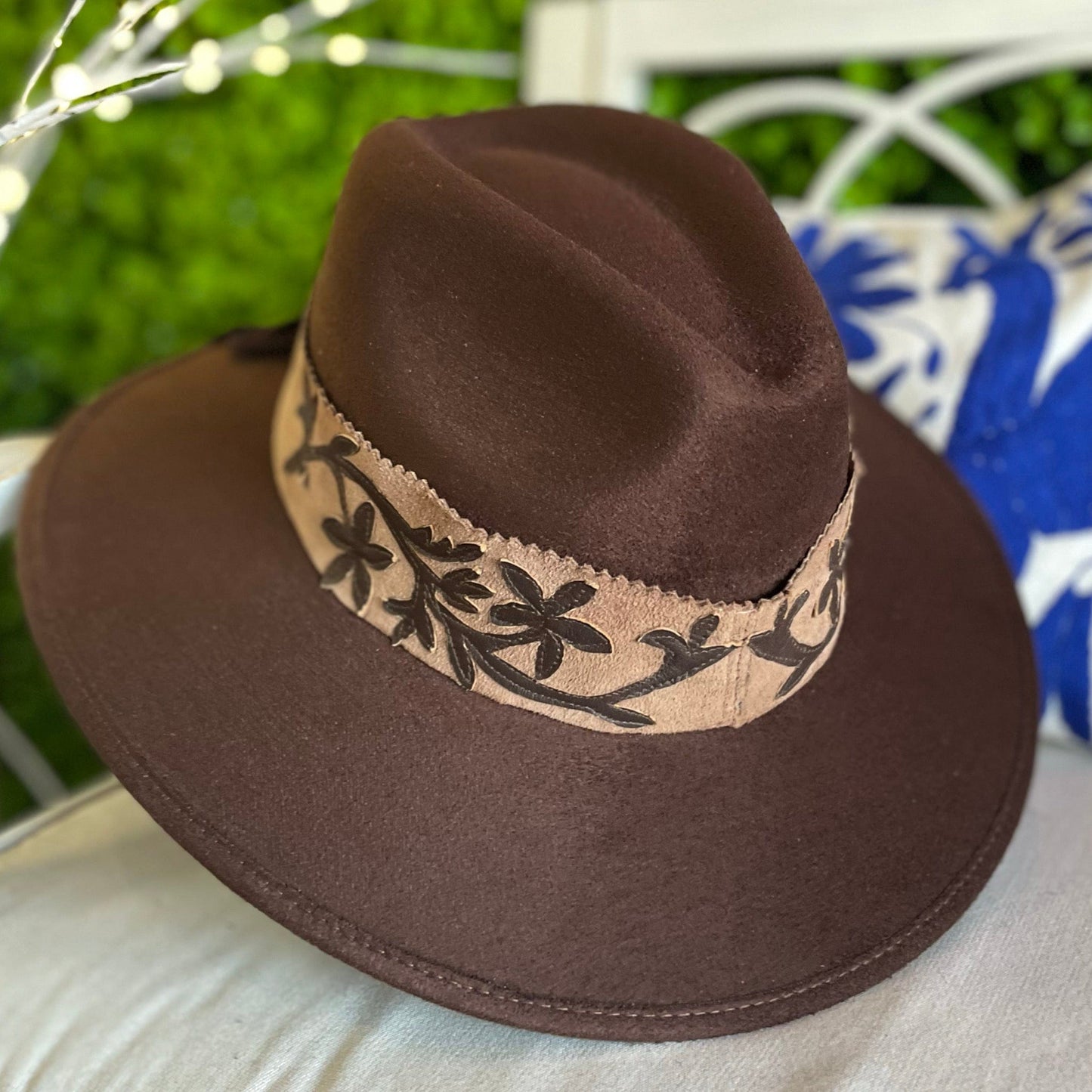 Tamaulipeca Leather Hat Band