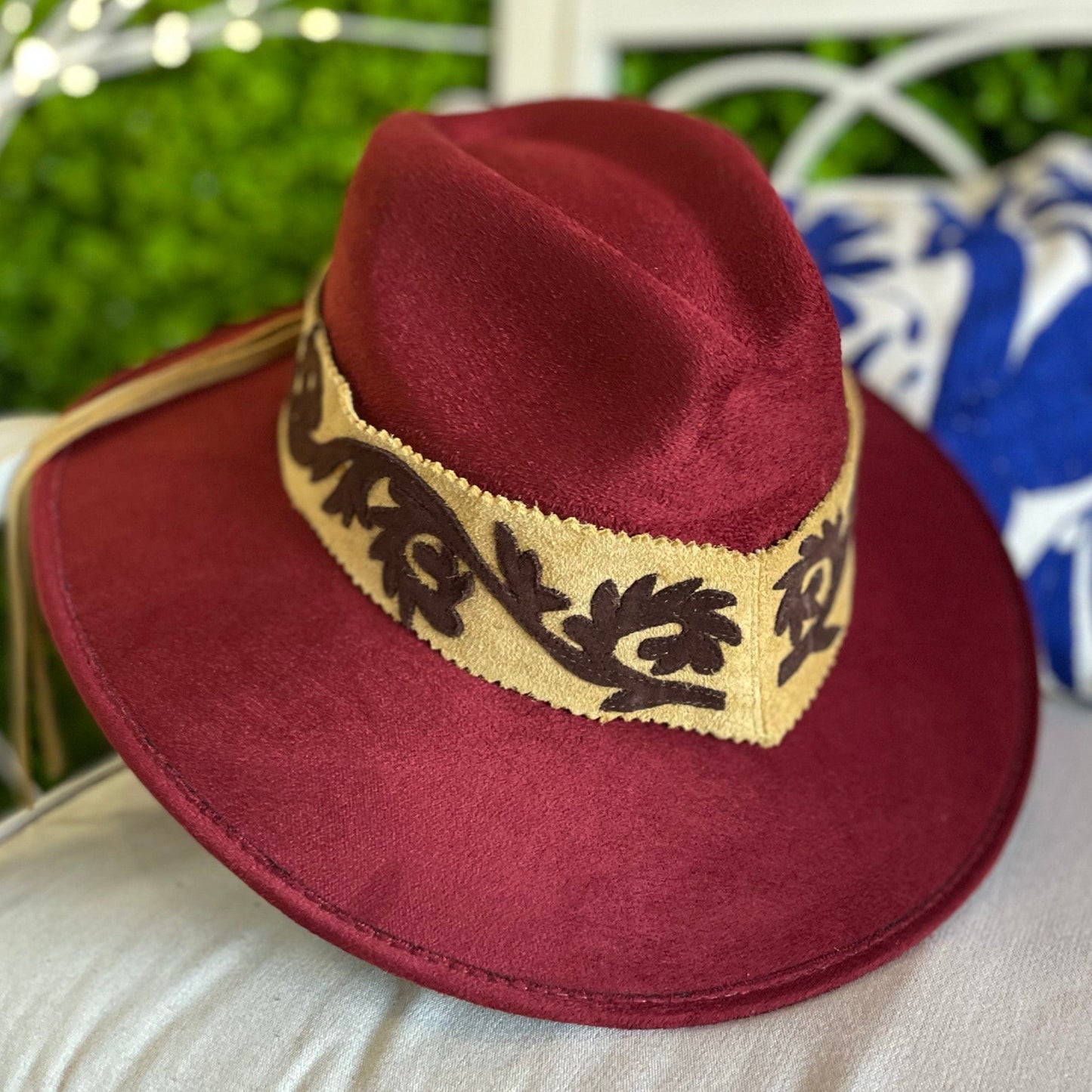 Tamaulipeca Leather Hat Band