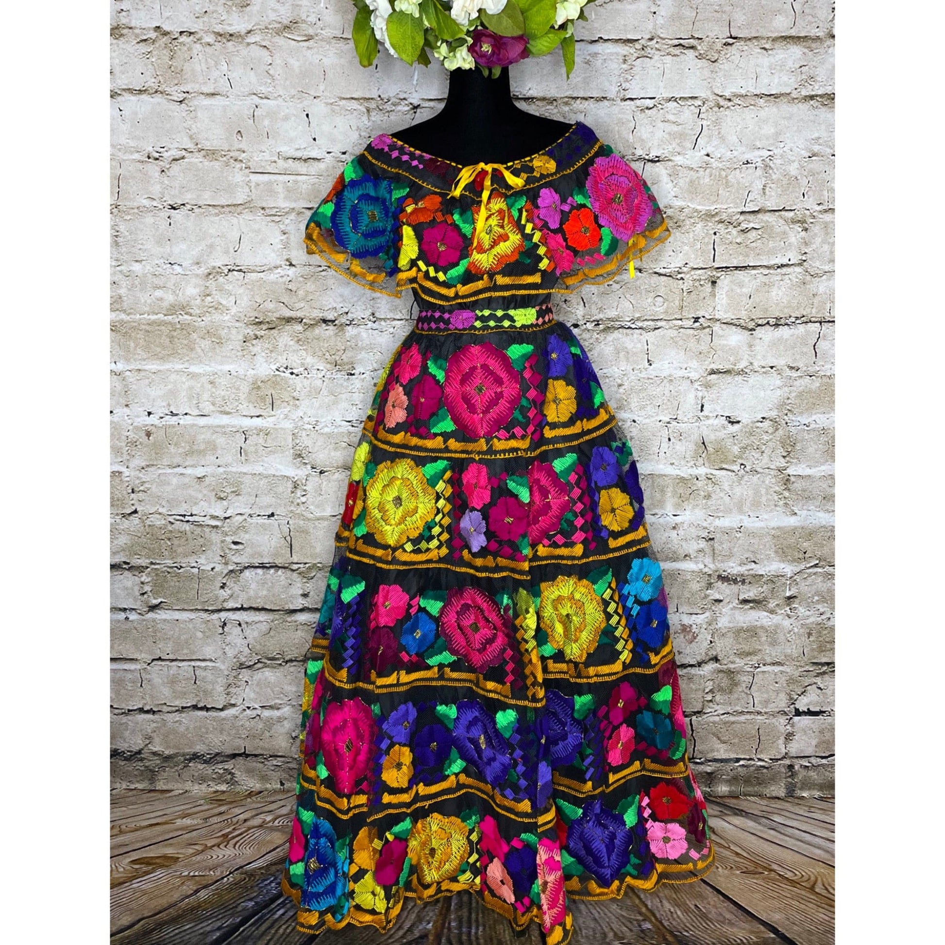 Traditional Chiapas Dress - Adult