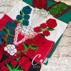 Zinnia Embroidered Mexican Blouse - VIVA MEXICO